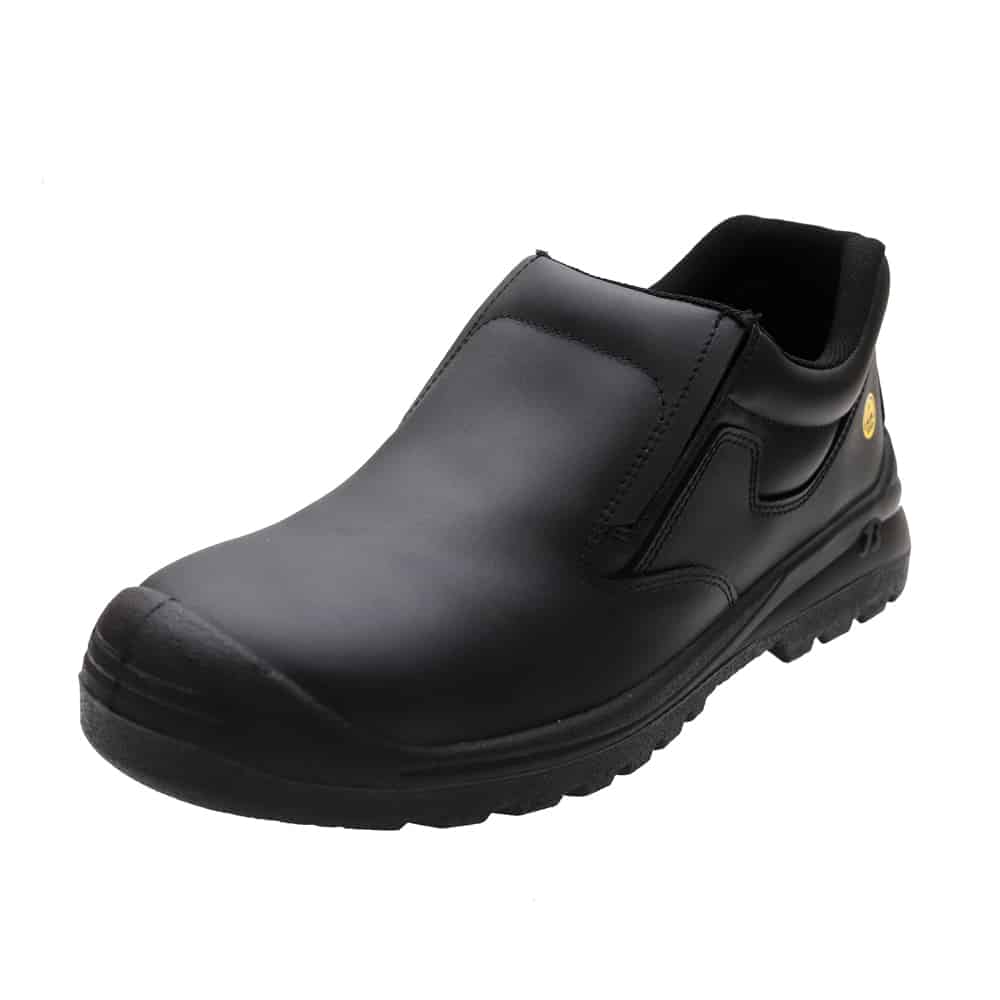 Black Embossed Split Leather 1.6-1.8mm Safety Products - Bata ...